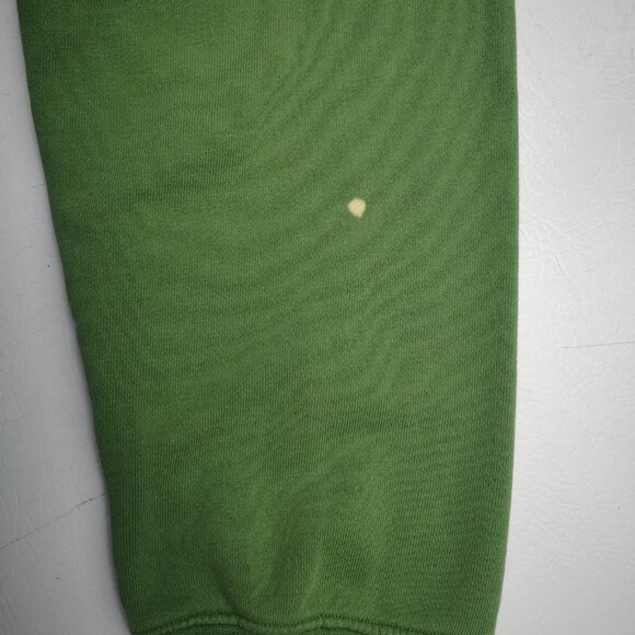 Gap Factory Men's Size XL Green Terry Lined Loose Fit Round Neck Sweat Shirt - Picture 12 of 12